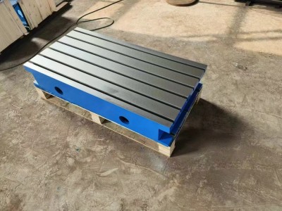 廠家供應機床加高工作臺 鑄鐵平臺底座加高輔助數(shù)控機床工作臺圖3